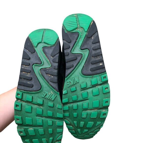 VINTAGE 2009 Nike Air Max 90 OG Pine Green Size 10.5 - Picture 5 of 16